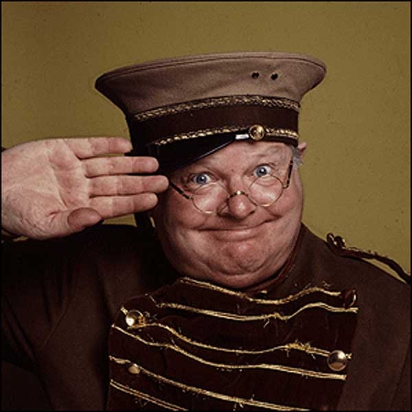 Image result for benny hill salute pic